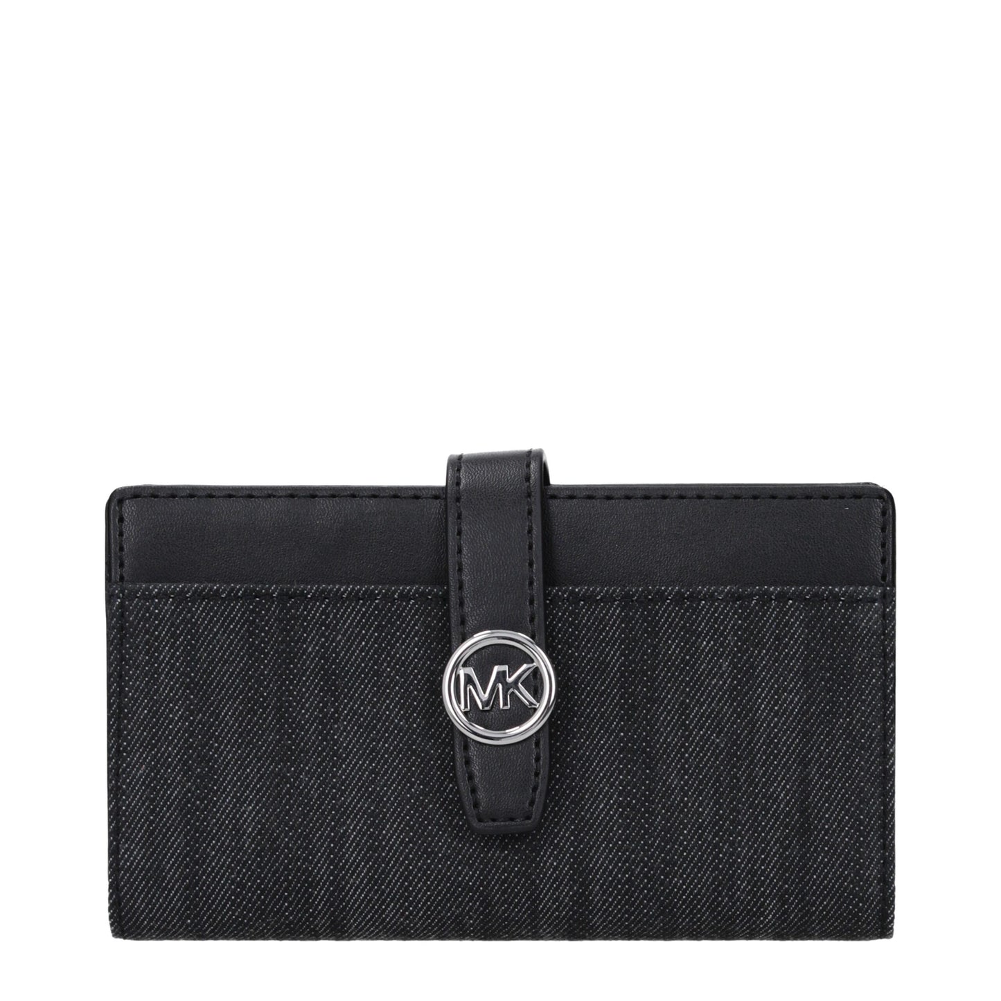 Michael Kors Black Fabric Wallet Michael Kors