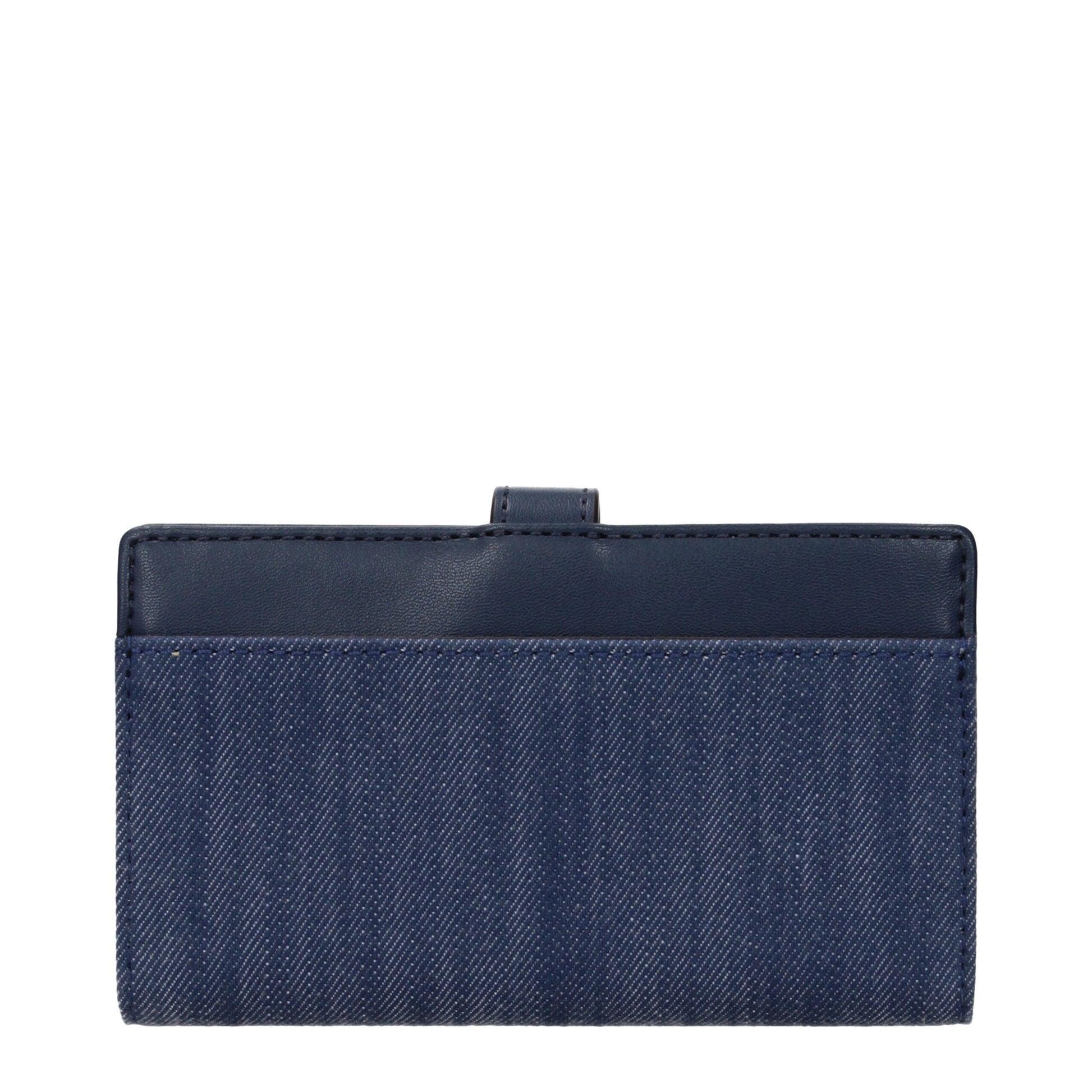 Michael Kors Blue Fabric Wallet Michael Kors