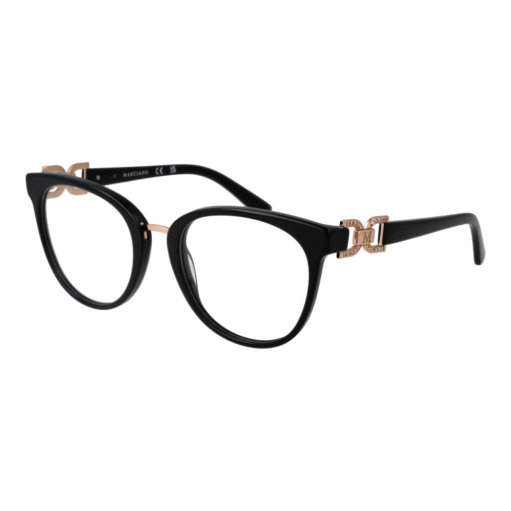 Marciano by Guess Black Acetate Glasses Frames Marciano by Guess