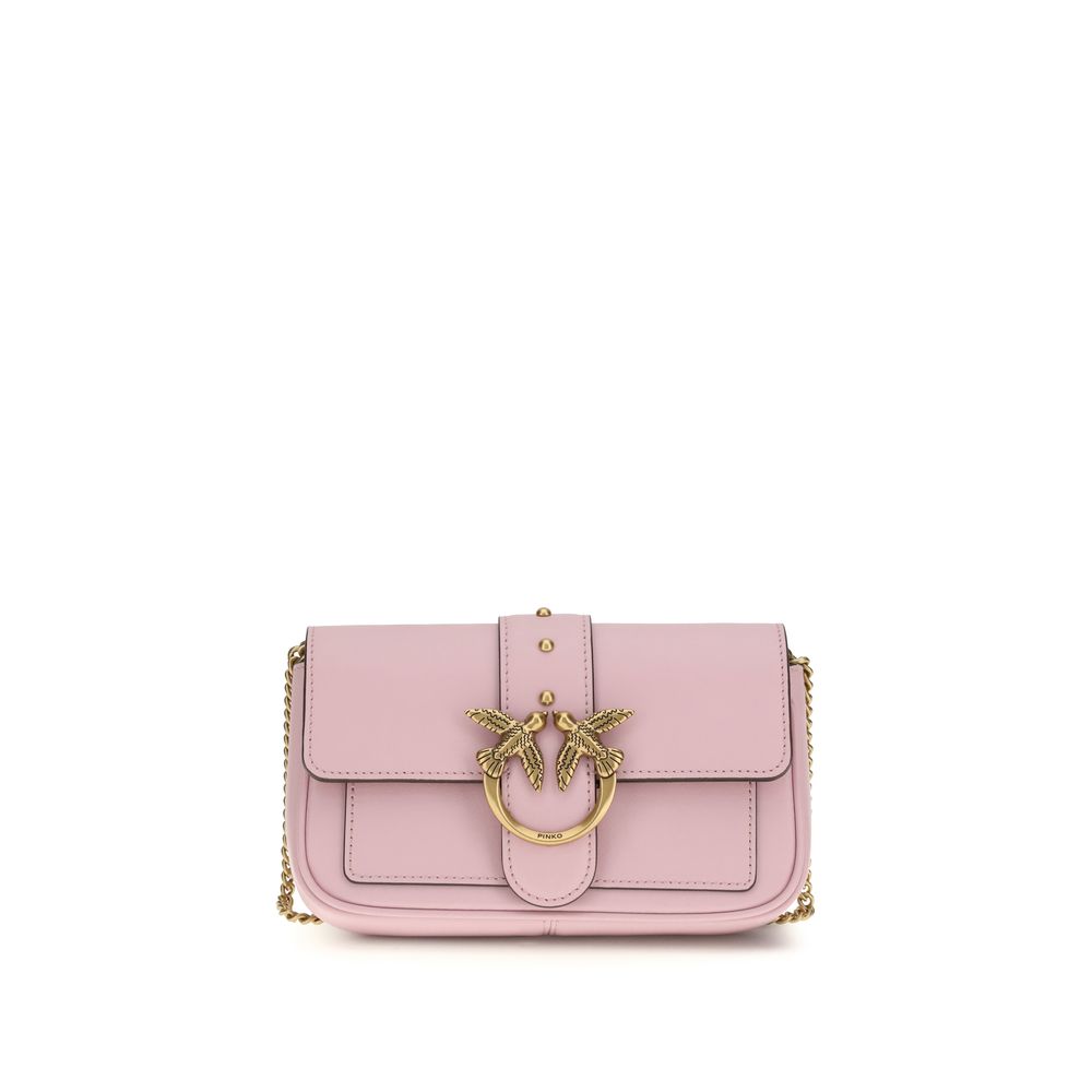 PINKO Multicolor Calf Leather Bos Taurus Shoulder Bag PINKO
