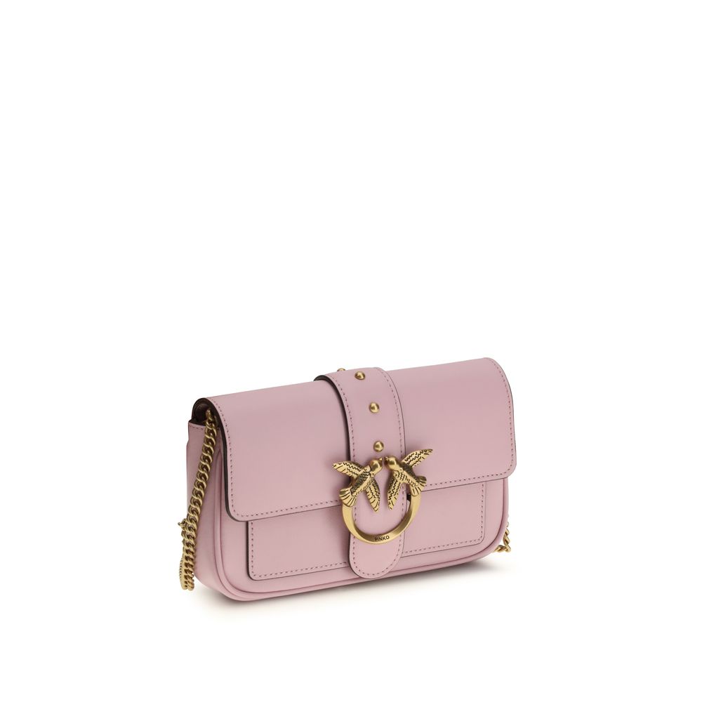 PINKO Multicolor Calf Leather Bos Taurus Shoulder Bag PINKO