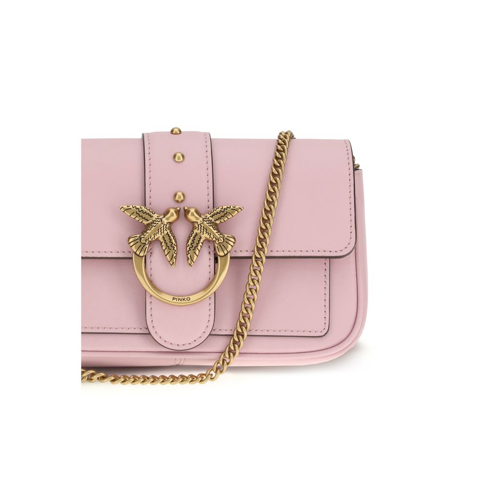 PINKO Multicolor Calf Leather Bos Taurus Shoulder Bag PINKO
