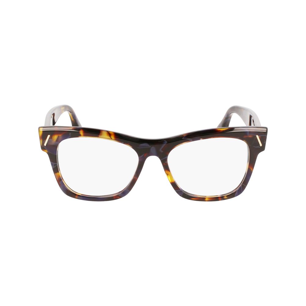 Victoria Beckham Brown Acetate Glasses Frames