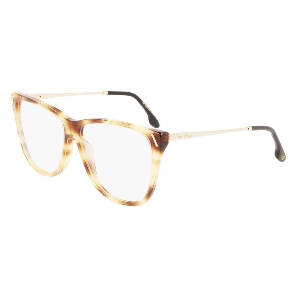 Victoria Beckham Brown Acetate Glasses Frames
