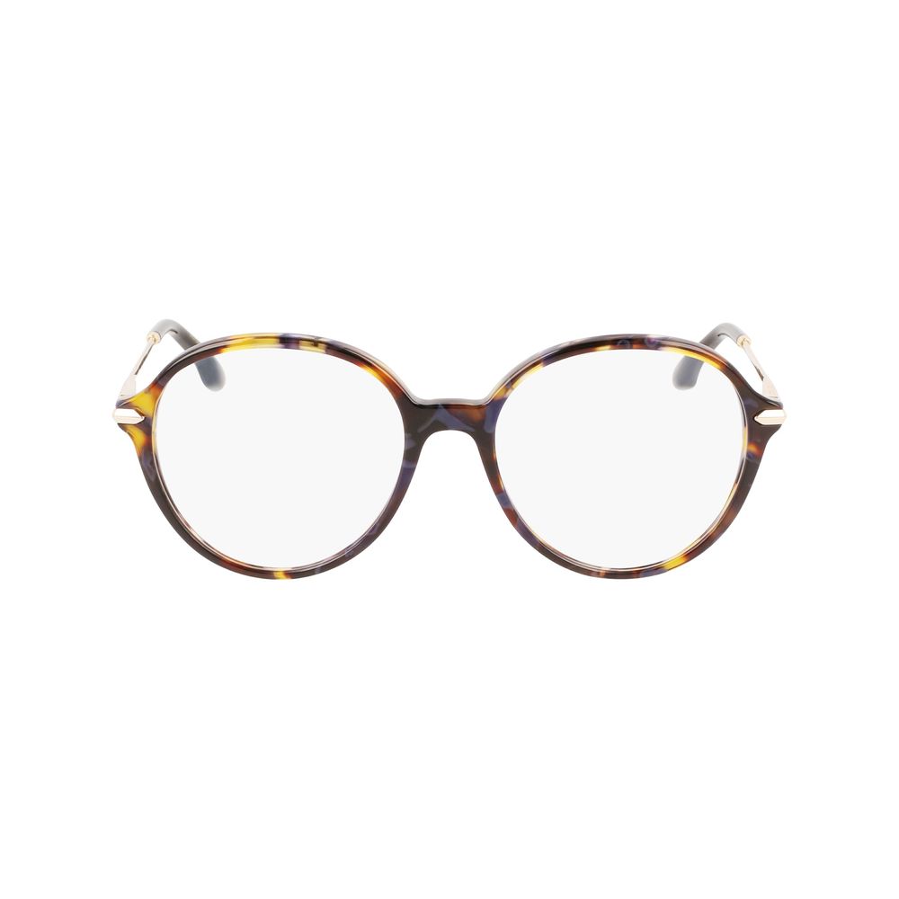 Victoria Beckham Brown Acetate Glasses Frames