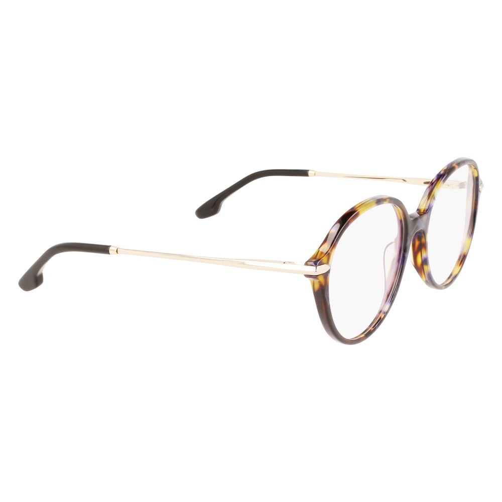 Victoria Beckham Brown Acetate Glasses Frames