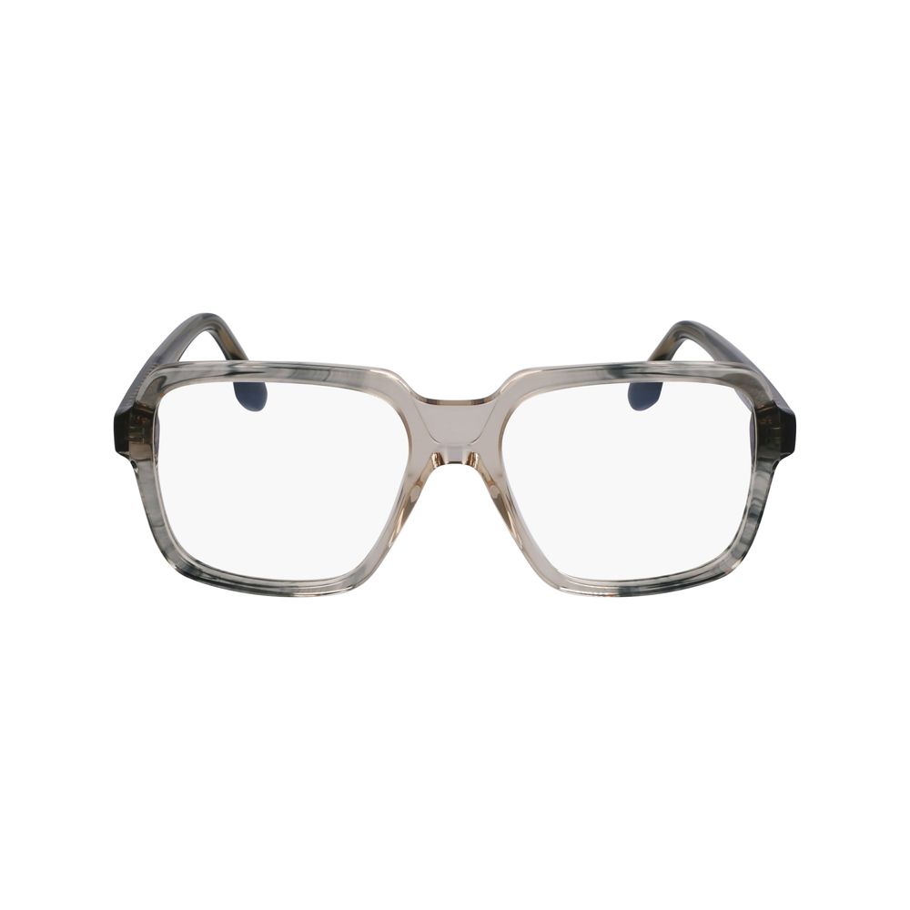 Victoria Beckham Gray Acetate Glasses Frames