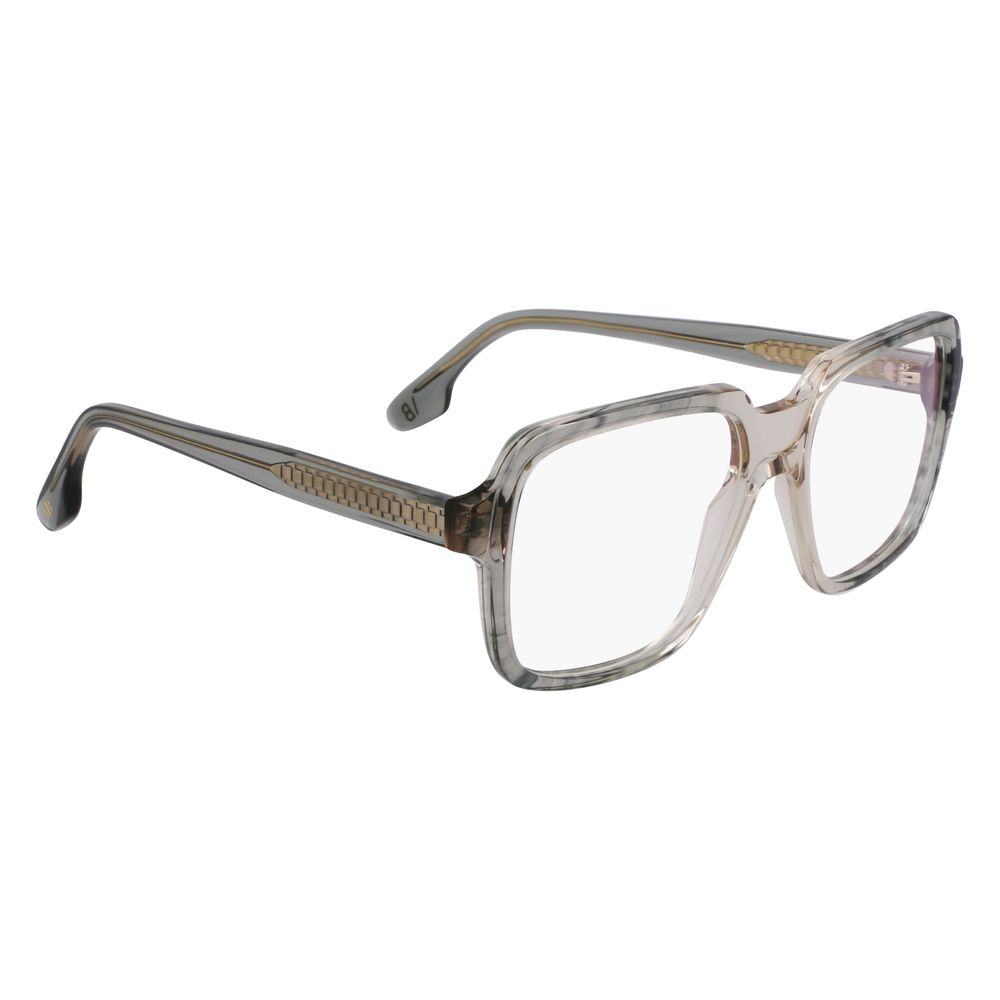 Victoria Beckham Gray Acetate Glasses Frames