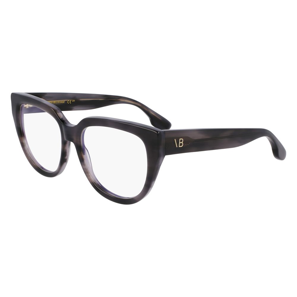 Victoria Beckham Gray Acetate Glasses Frames