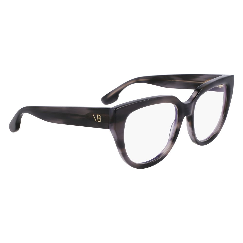 Victoria Beckham Gray Acetate Glasses Frames