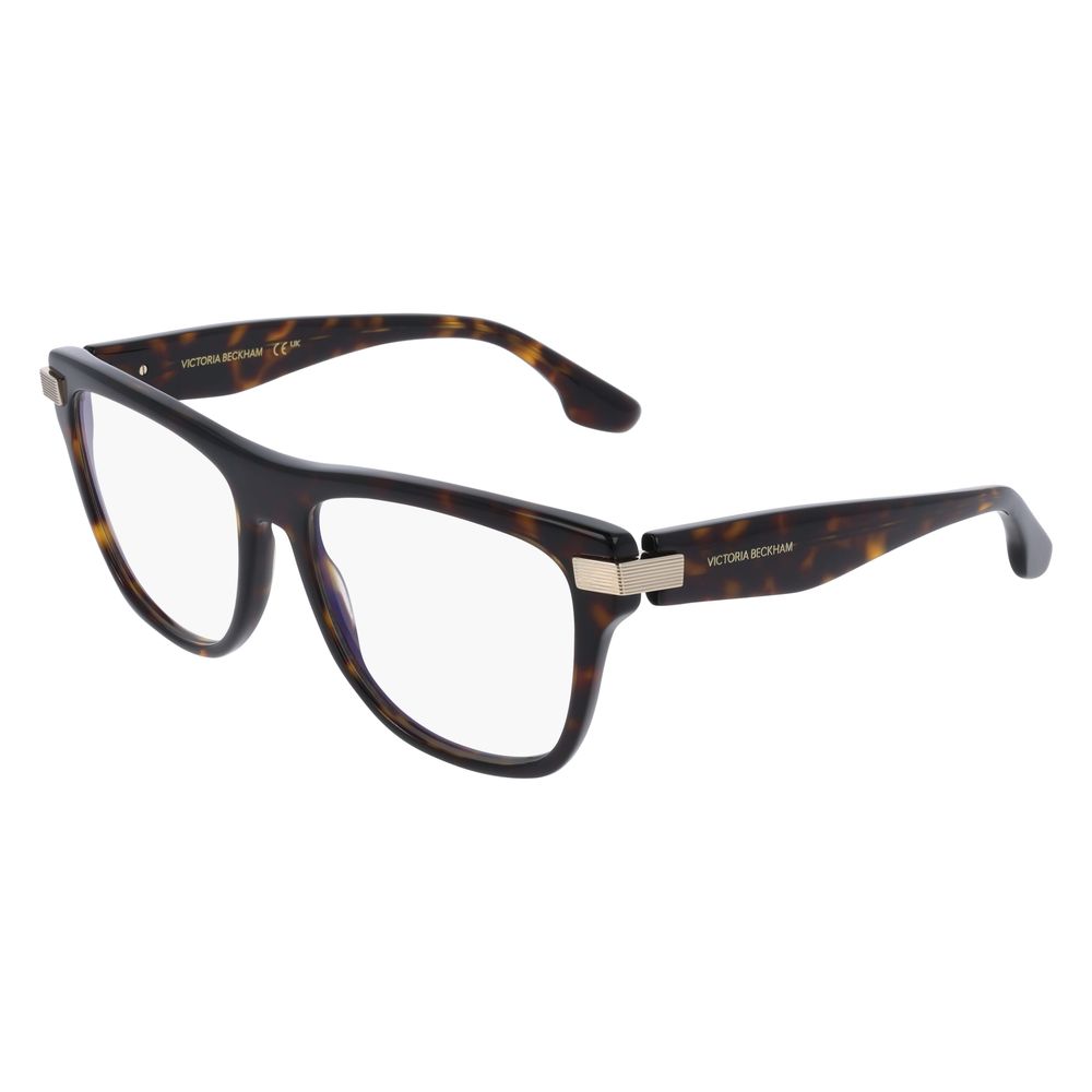Victoria Beckham Brown Acetate Glasses Frames