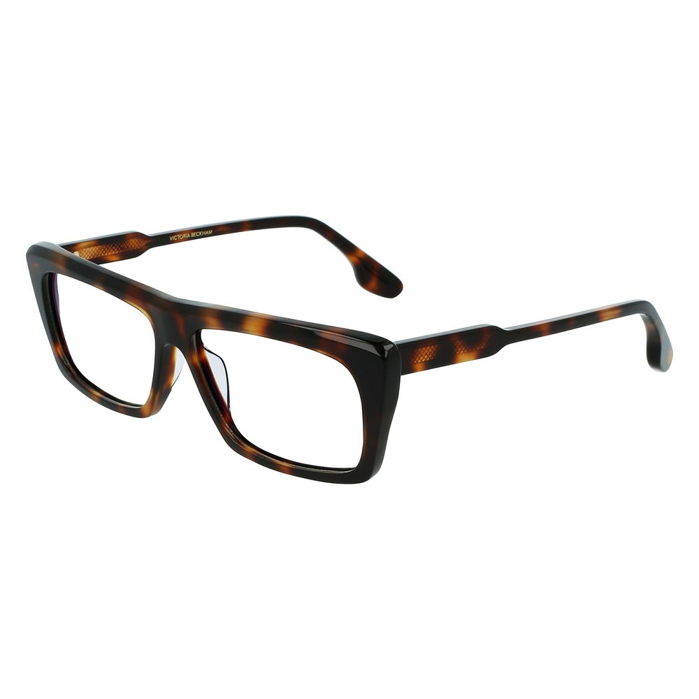 Victoria Beckham Brown Acetate Glasses Frames