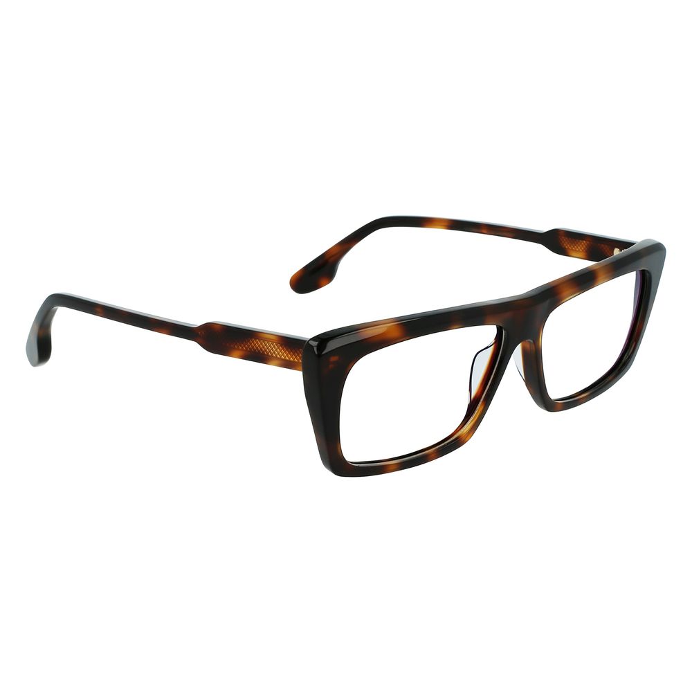 Victoria Beckham Brown Acetate Glasses Frames