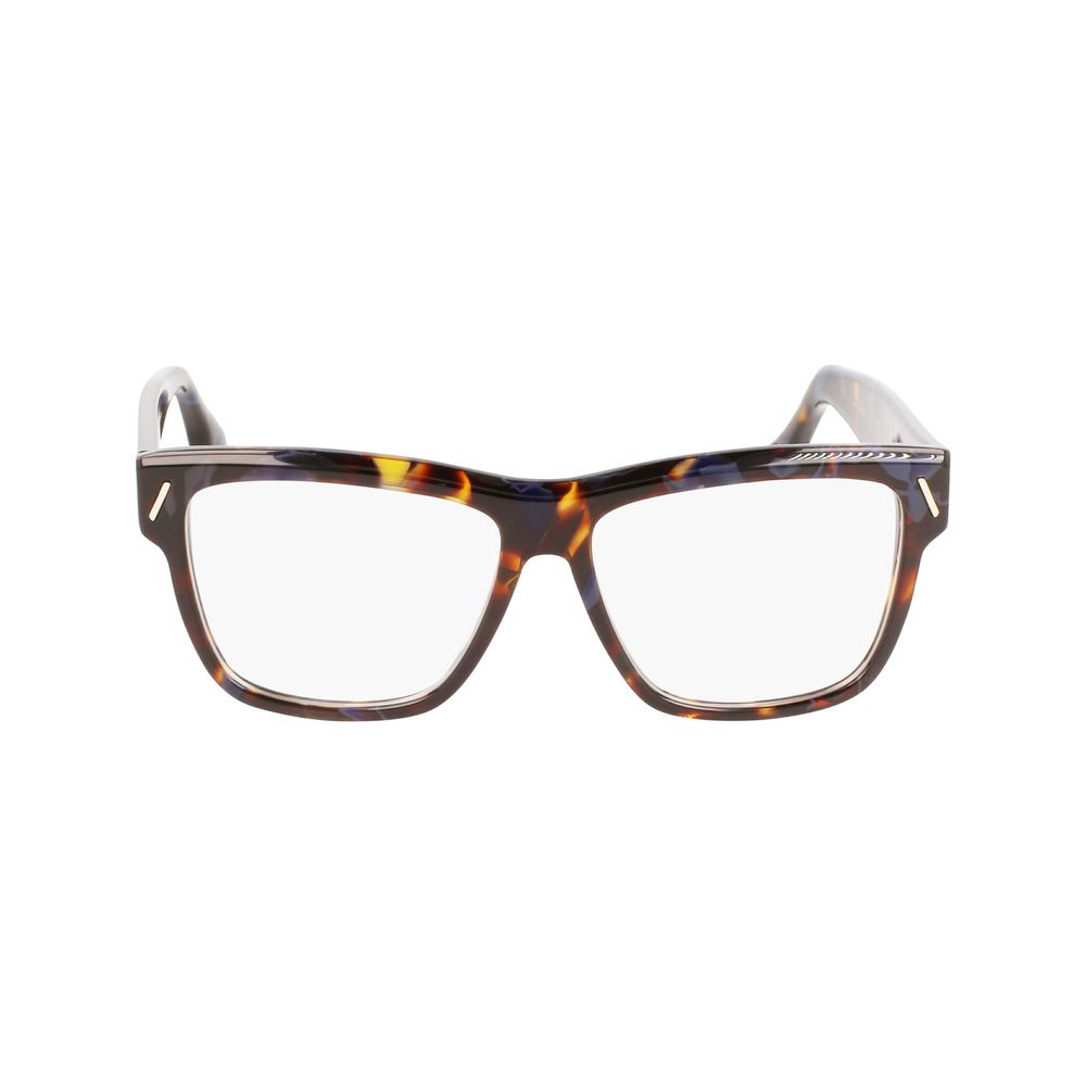 Victoria Beckham Brown Acetate Glasses Frames