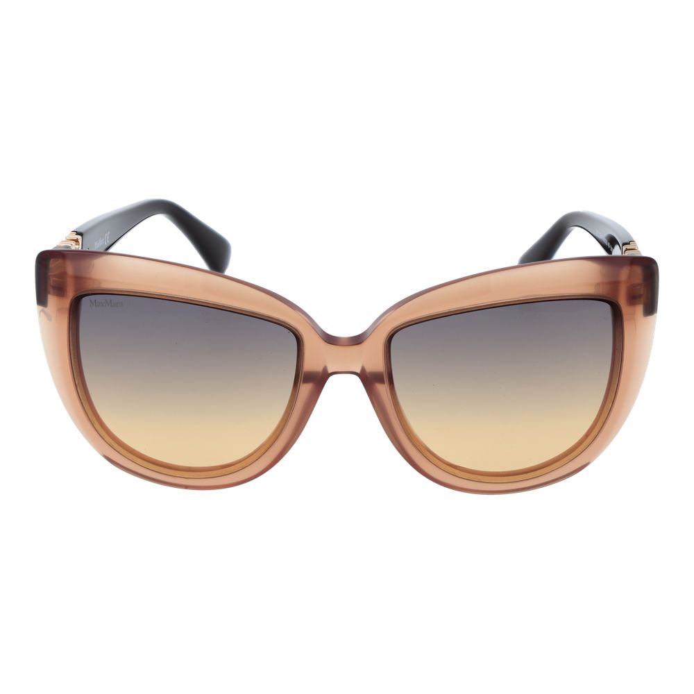 Max Mara Brown Plastic Sunglasses Max Mara