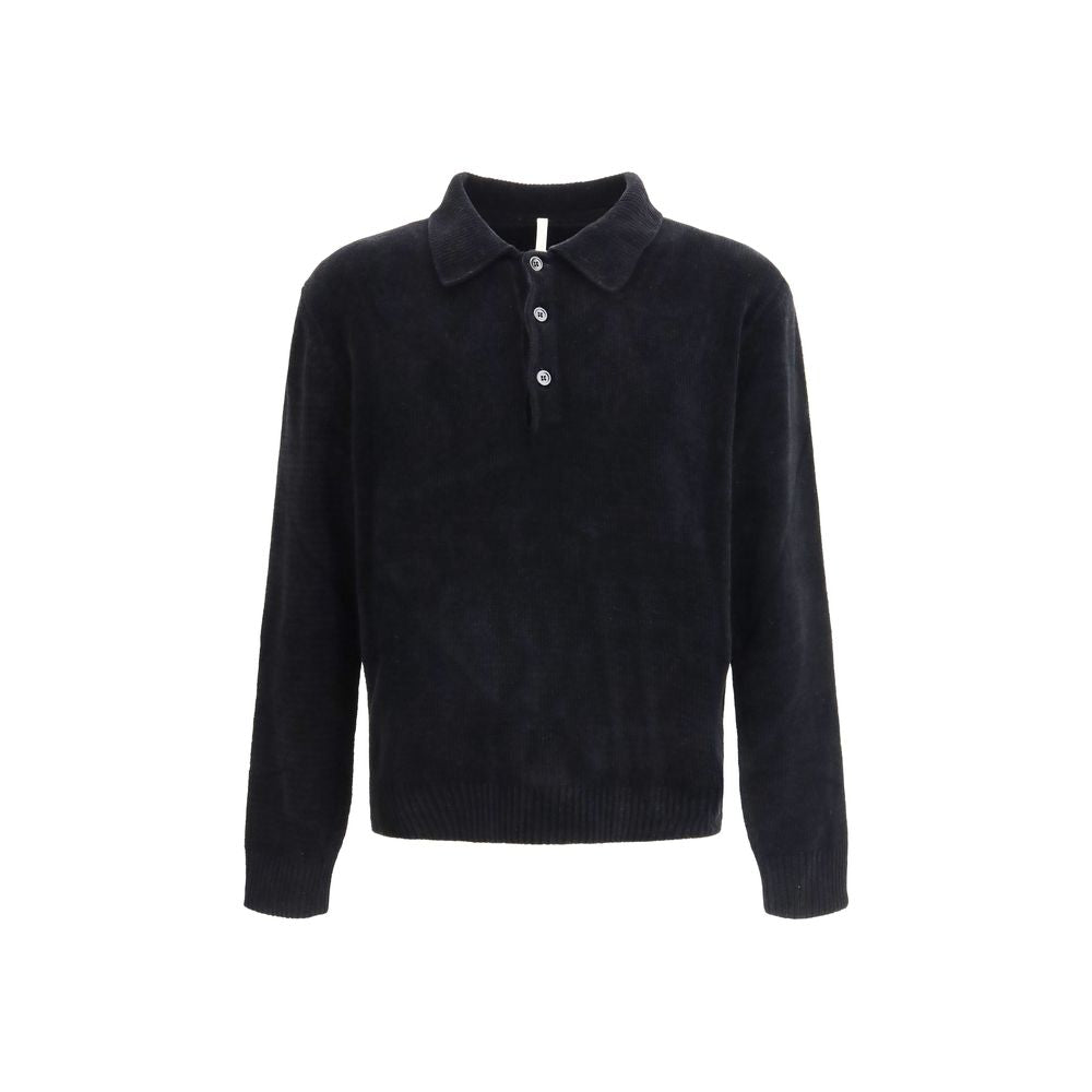 Sunflower Black Cotton Polo Shirt - Eljoys Fashion 