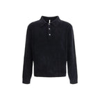 Sunflower Black Cotton Polo Shirt - Eljoys Fashion 