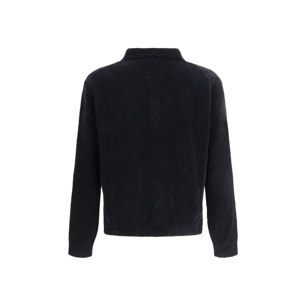 Sunflower Black Cotton Polo Shirt - Eljoys Fashion 