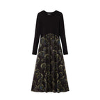 Desigual Black Polyester Casual Dress