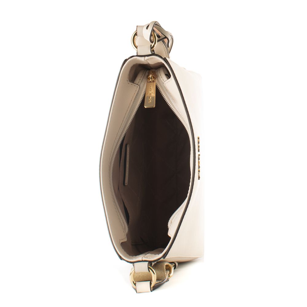 Michael Kors Beige Canvas Crossbody Bag Michael Kors