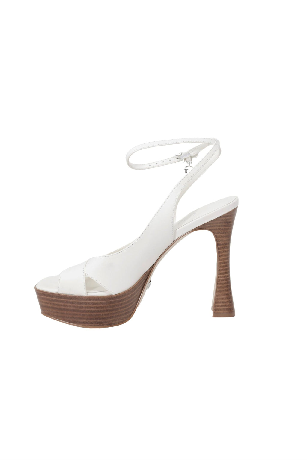 Guess Beige Other Fibres Platform Sandals Guess