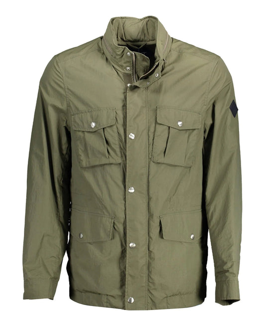 Gant Brown Polyamide Shell Jacket Gant