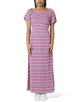 Only Purple Viscose Casual Dress Only
