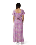 Only Purple Viscose Casual Dress Only