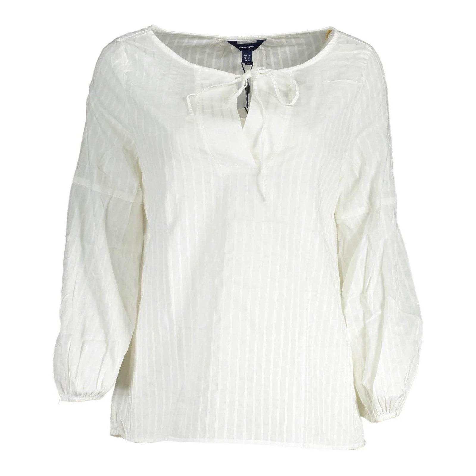 Gant White Cotton Blouse Gant