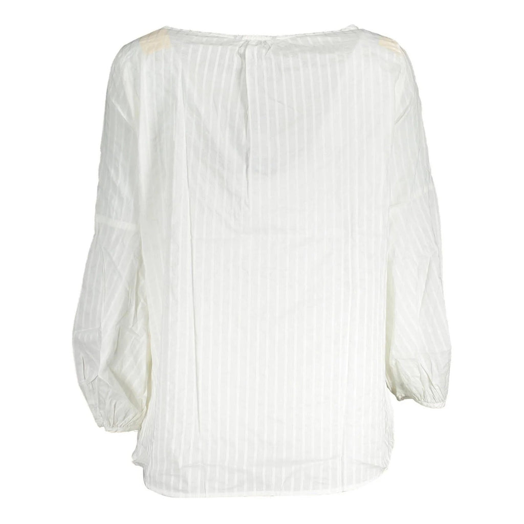 Gant White Cotton Blouse Gant