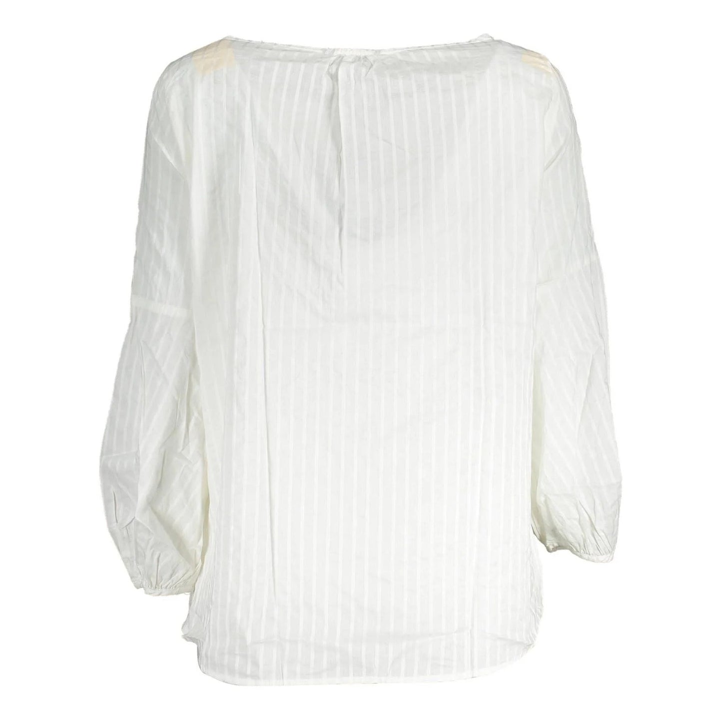 Gant White Cotton Blouse Gant