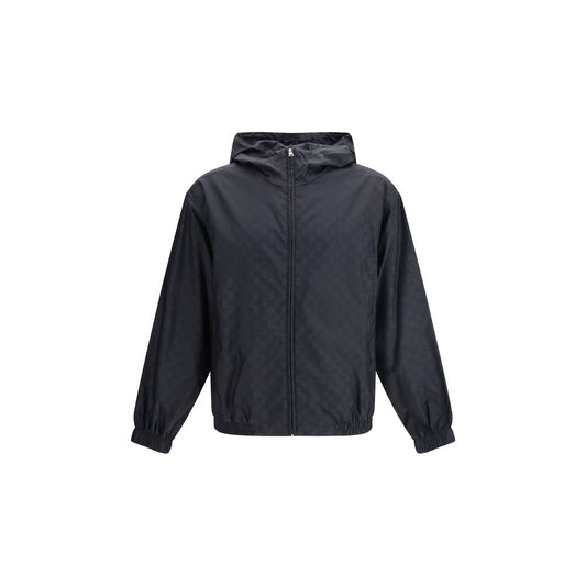 Gucci Black Polyamide Shell Jacket