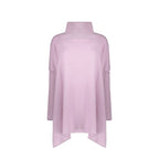 Herno Purple Virgin Wool Poncho