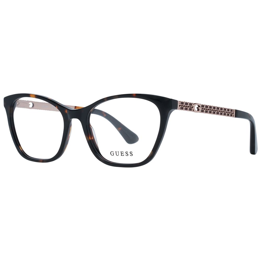 Guess Brown Plastic Glasses Frames