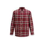 Gucci Red Cotton Pattern Shirt