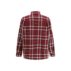 Gucci Red Cotton Pattern Shirt