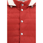 Brunello Cucinelli Multicolor Polyester Sleveless Jacket Brunello Cucinelli