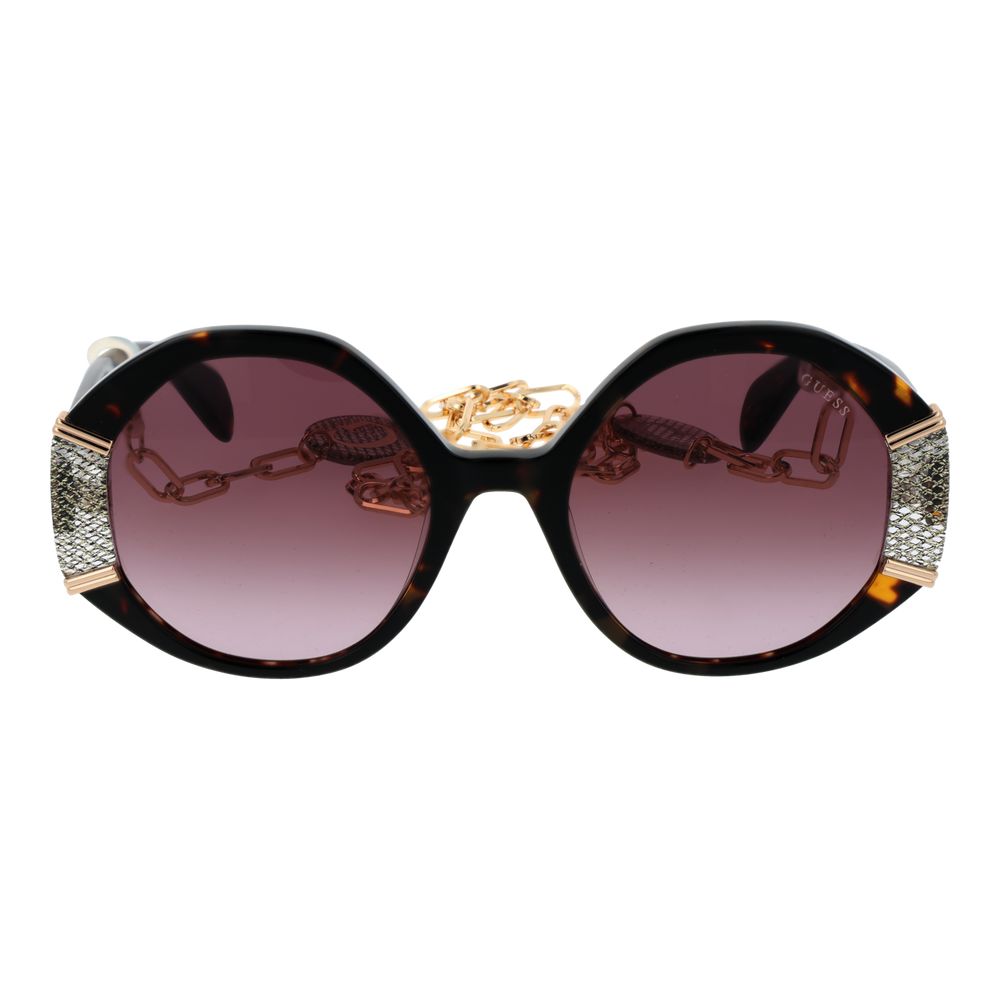 Guess Brown Acetate Sunglasses
