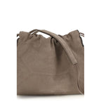Brunello Cucinelli Beige Calf Leather Bos Taurus Clutch Bag Brunello Cucinelli