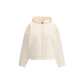 Fabiana Filippi White Modal Sweatshirt Fabiana Filippi