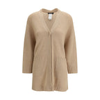Fabiana Filippi Beige Wool Cardigan Fabiana Filippi