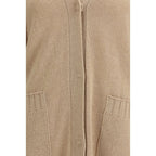 Fabiana Filippi Beige Wool Cardigan Fabiana Filippi