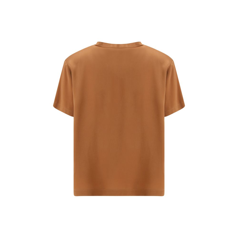 Fabiana Filippi Orange Viscose T-Shirt Fabiana Filippi