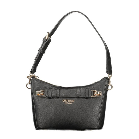 Guess Jeans Black Polyurethane Women Handbag Guess Jeans