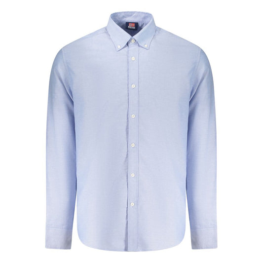 Norway 1963 Azzurro Cotton Men Shirt Norway 1963