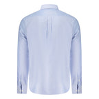 Norway 1963 Azzurro Cotton Men Shirt - Eljoys Fashion 