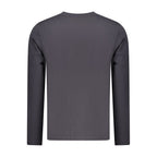 Blue cotton men's T-shirt by Coveri Moving featuring a simple, comfortable design and fitted style.
