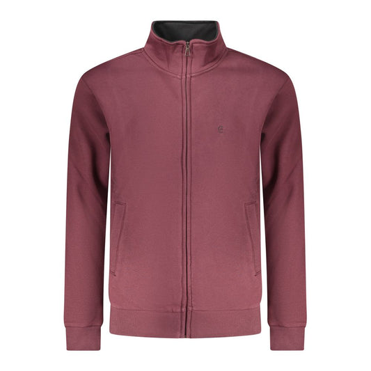 Coveri Moving Rosso Cotton Men's Sweatshirt Coveri Moving