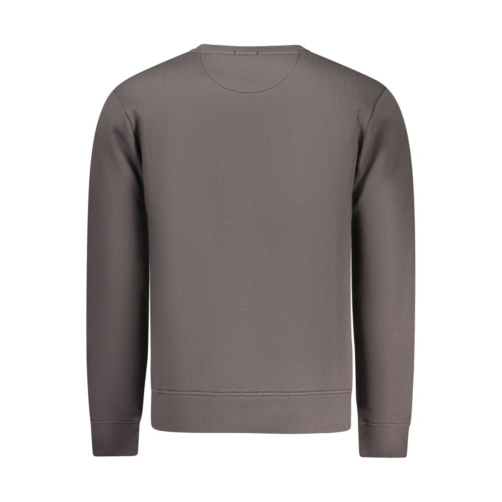 Coveri Moving Grigio Cotton Men Sweatshirt - Eljoys Fashion 