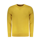 Yellow viscose men's sweater by Rifle featuring a comfortable fit and stylish design.